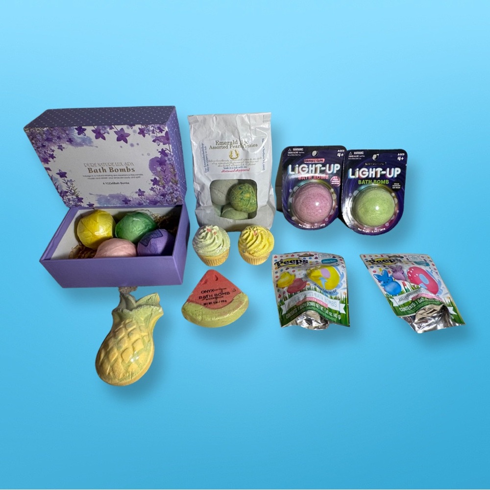 Bath bomb set